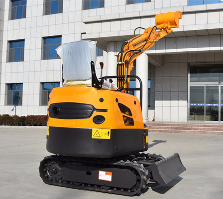 Mini máquina simple del excavador 1.5km/H/máquina de excavación para el peso 800kg de la granja