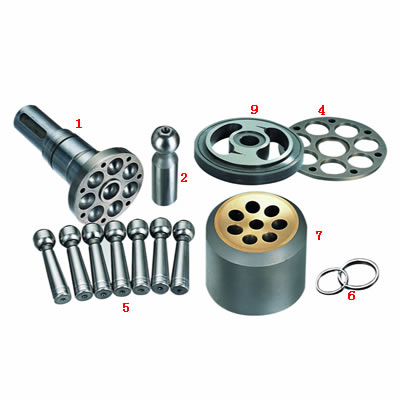 A2FO 55cc, 80cc, 125cc, 107cc 160cc, partes de bomba hidráulica de 180cc