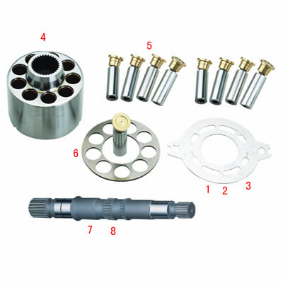 Sauer SPV90 42cc, 55cc, 100cc, 130cc Sauer piezas de bomba hidráulica para maquinaria