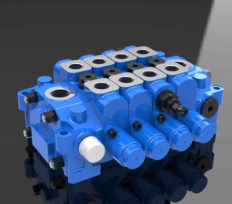 Válvula de Control direccional Multi hidráulica 4GCJX-G18L de ingeniería