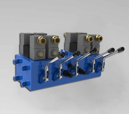 Electro CMJF20 de válvula de Control direccional hidráulica de 80 / 210 l/min